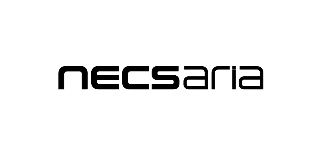 Necsaria Logo Blanc